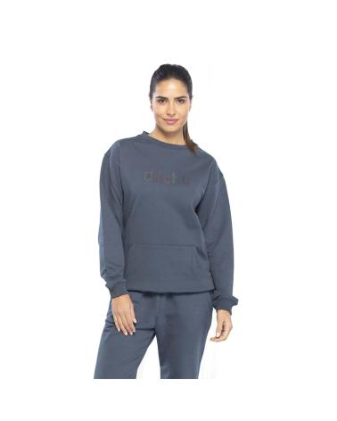 SUDADERA DITCHIL SW3072-730 AZUL PARA MUJER AZUL