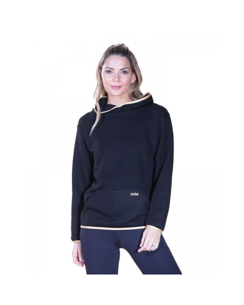 DITCHIL KAPUZENPULLOVER HOODIE LUX 900 SCHWARZ 900