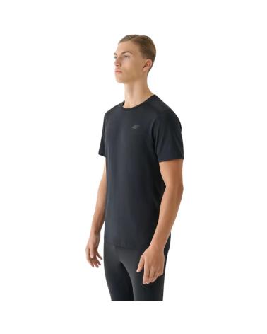 4F T-SHIRT REGULAR FIT FNK M1343 SCHWARZ WSS25TFTSM1343-20S NEGRO