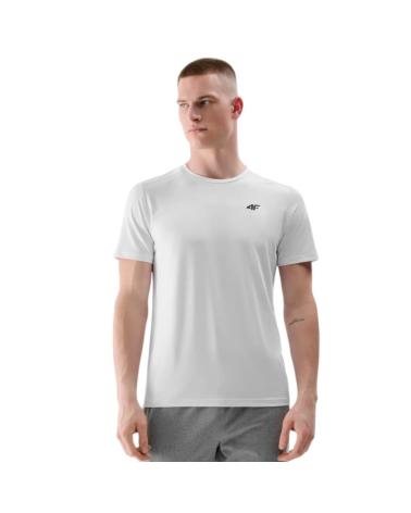 4F T-SHIRT REGULAR FIT FNK M1343 WEISS WSS25TFTSM1343-10S BEIGE