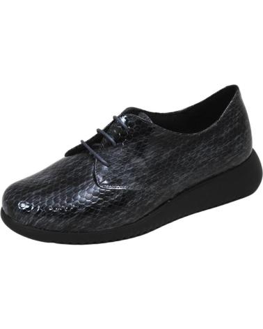 Zapatos de Mujer D`CUTILLAS DOCTOR CUTILLAS - 86023 ZAPATO CORDONES PLANTILLA EXTRAIBLE ANTRACITA
