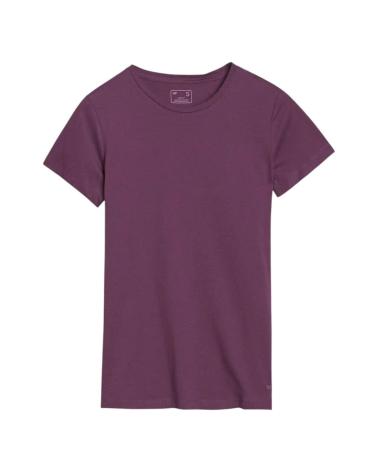 -4F-CAMISETA-SLIM-FIT-F1995-WSS25TTSHF1995-50S-MUJER-VIOLETA