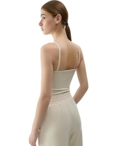 CAMISETA DE ALÇAS 4F SLEEVELESS F127 BEGE WSS25TSLEF127-83S BEIGE
