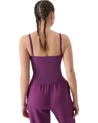 CAMISETA DE ALÇAS 4F SLEEVELESS F127 VIOLETA WSS25TSLEF127-50S VIOLETA