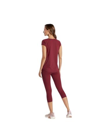 DITCHIL EASE TS1010-507 RUBY RED T-SHIRT FOR WOMEN VIOLETA