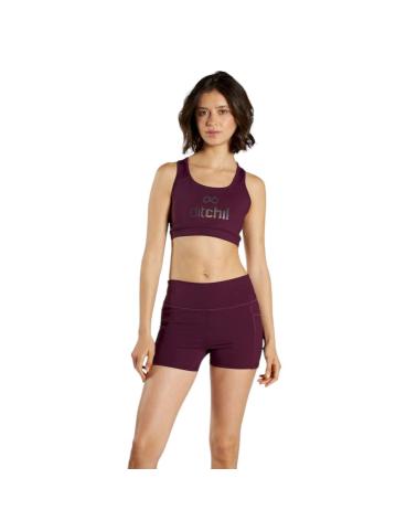 SHORT DA RUNNING DITCHIL ACTIVE NEW SH1060-500 BORDEAUX ROJO