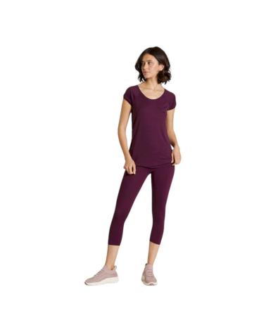 DITCHIL LEGGINGS CAPRI ELEGANT CP6030-500 BORDEAUX ROSSO ROJO
