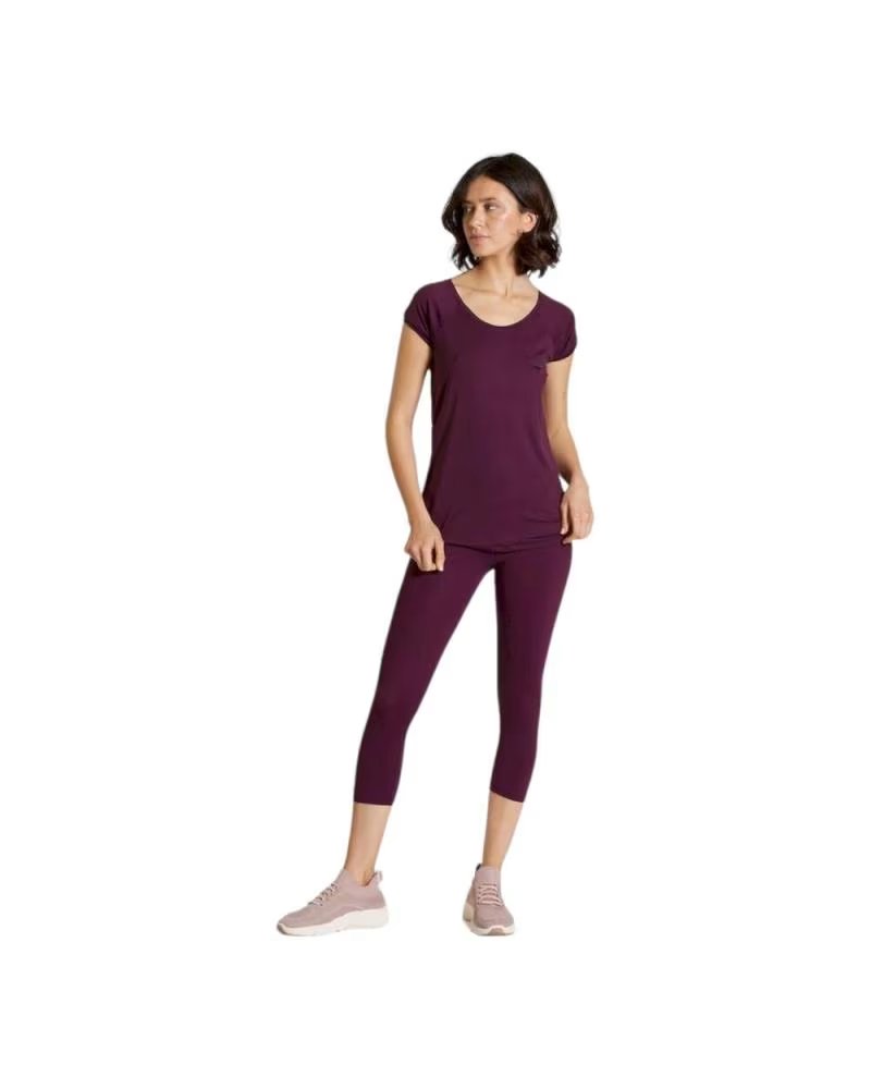 DITCHIL Mallas Elegant en morado para mujer ROJO