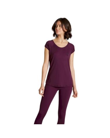DITCHIL CAMISETA ESPORTIVA EASE T-SHIRT TS1010-500 BORGONHA ROJO