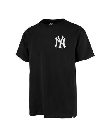 T-SHIRT '47 BRAND NEW YORK YANKEES BACKER MLB ECHO U017 NERA NEGRO