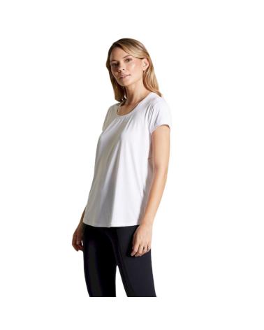 DITCHIL T-SHIRT BRIGHT TEE BRANCO TS6045-100 BLANCO