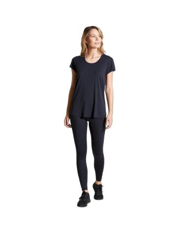 DITCHIL T-SHIRT BRIGHT TEE TS6045-900 PRETO NEGRO