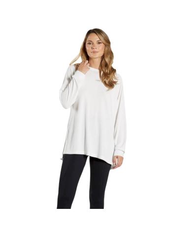 DITCHIL FELPA INTELLIGENT OVERSIZE SW6050-100 BIANCA BLANCO