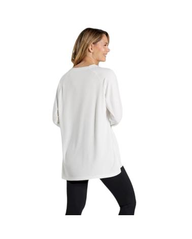 DITCHIL FELPA INTELLIGENT OVERSIZE SW6050-100 BIANCA BLANCO