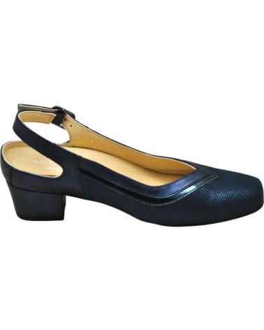 Zapatos de tacón de Mujer D`CUTILLAS DOCTOR CUTILLAS 81195 SALON PLANTILLA EXTRAIBLE MUJER MARIN MARINO