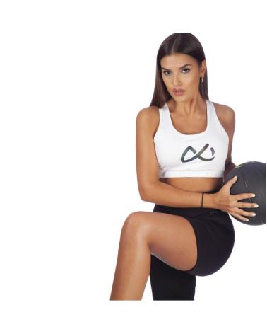 DITCHIL SUTIÃ DESPORTIVO FIRE TOP BRA SB1020-100 BRANCO BLANCO