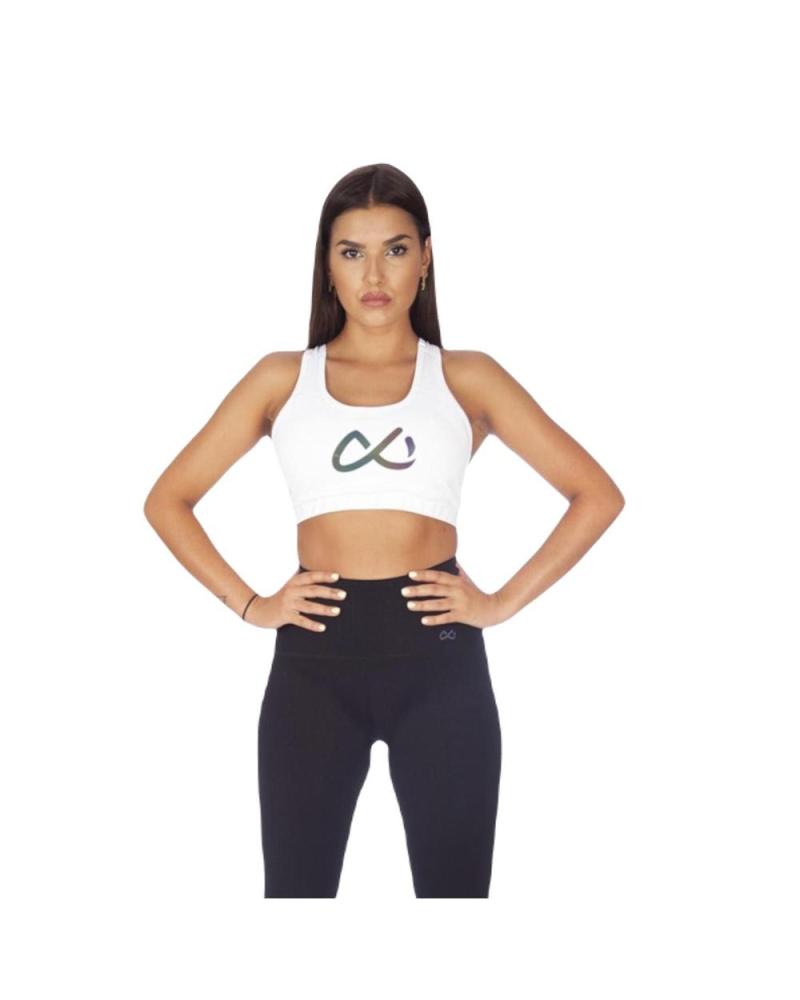 DITCHIL SUTIÃ DESPORTIVO FIRE TOP BRA SB1020-100 BRANCO BLANCO