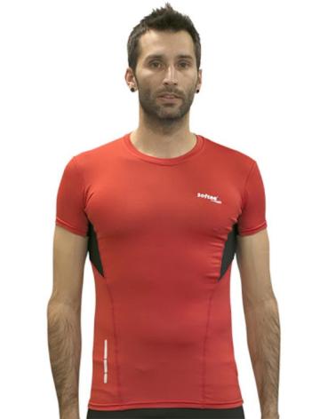 CAMISETA DE RUNNING SOFTEE ELEMENT FITNESS ROJO/NEGRO (REF. 74152 A26) MULTICOLOR