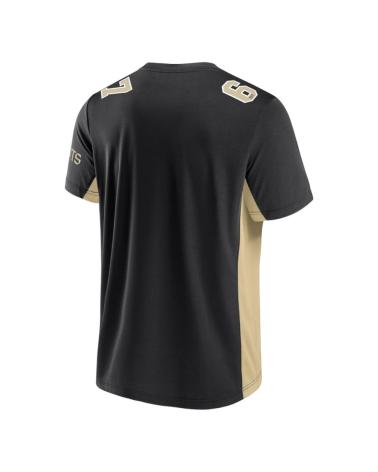 CAMISETA FANATICS NEW ORLEANS SAINTS 007U-2103-7W-02S PRETA MORADO