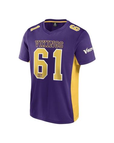 FANATICS CAMISETA MINNESOTA VIKINGS CORE FOUNDATION ROXA MORADO