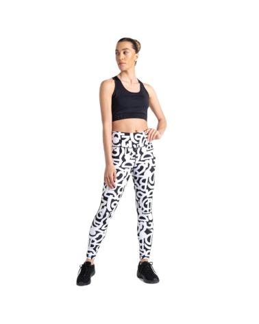 DARE 2B MALLAS DEPORTIVAS INFLUENTIAL 7/8 GRÁFICOS DWJ453 BLANCO BLANCO