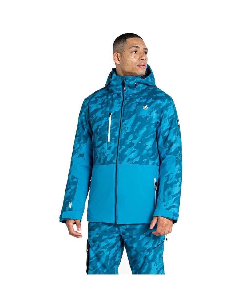 DARE 2B CHAQUETÓN VENTURE HOMBRE DMP525 CON ESTAMPADO AZUL MARINO AZUL