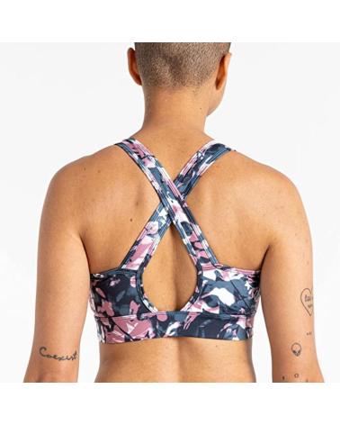 DARE 2B SUJETADOR DEPORTIVO MANTRA FLORAL DWU353 ROSA ROSA