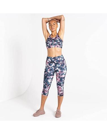 DARE 2B SUJETADOR DEPORTIVO MANTRA FLORAL DWU353 ROSA ROSA