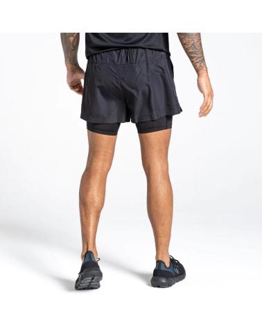 DARE 2B PANTALÓN CORTO DEPORTIVO HOMBRE NEGRO NEGRO