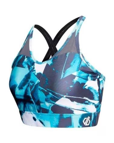 DARE 2B SUTIÃ ESPORTIVO MANTRA DWU353 - DRAGONFLY INK AZUL
