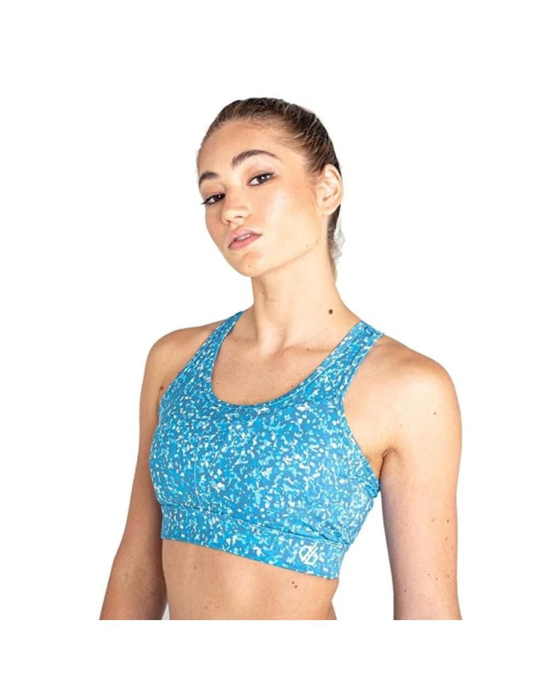 DARE 2B SUJETADOR DEPORTIVO MANTRA FRAC DWU353 - AZUL AZUL