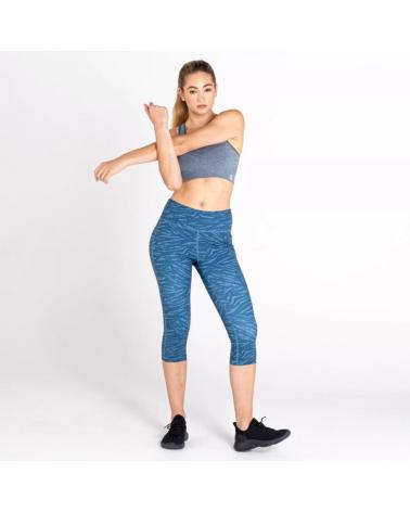 DARE 2B LEGGINGS DEPORTIVOS 3/4 ESTAMPADO TIGRE DWJ454 MUJER MULTICOLOR