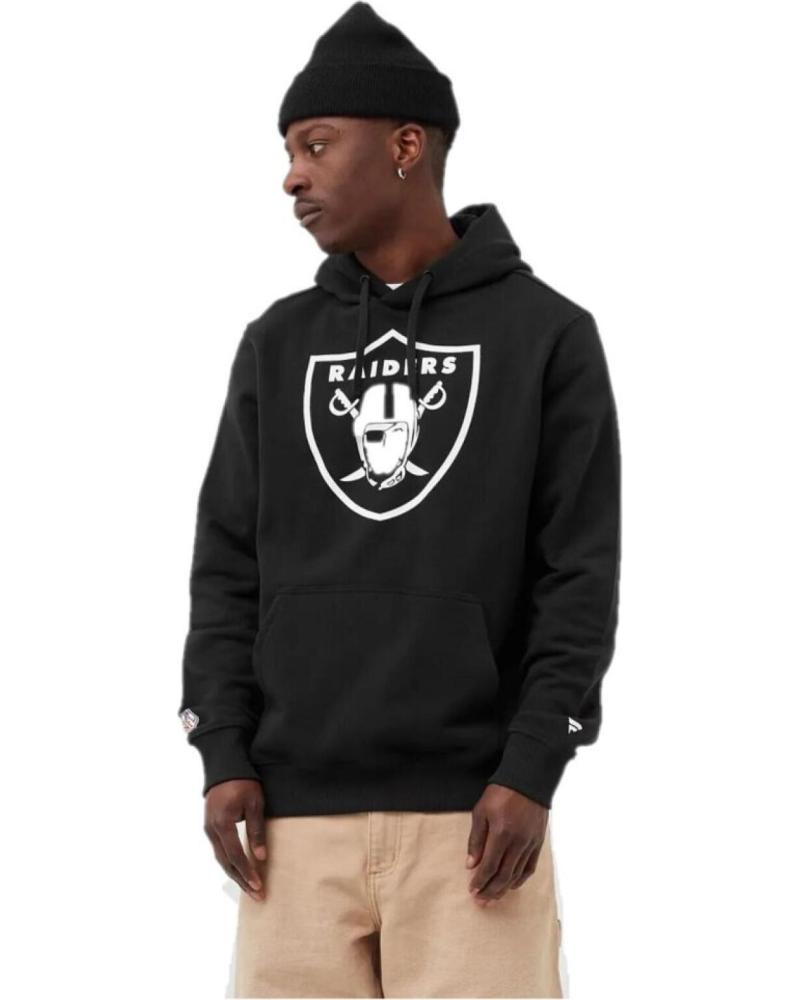 FANATICS LAS VEGAS RAIDERS BLACK HOODED SWEATSHIRT 1311MBLK1ADLVR NEGRO