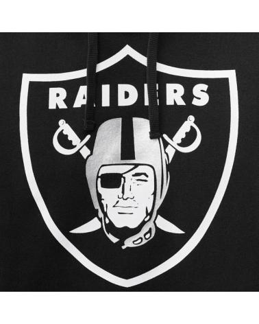 FANATICS LAS VEGAS RAIDERS BLACK HOODED SWEATSHIRT 1311MBLK1ADLVR NEGRO