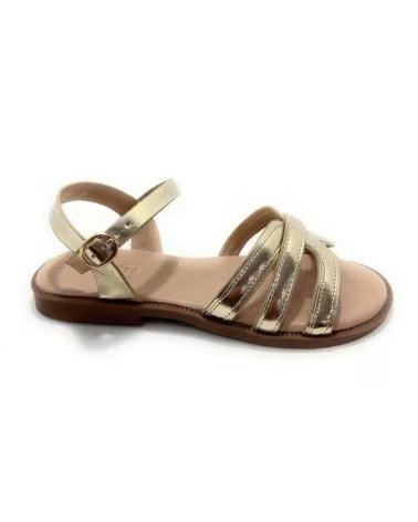 BUBBLE BOBBLE FESTLICHE SANDALEN MIT RIEMCHEN UND SCHNALLE AMARILLO