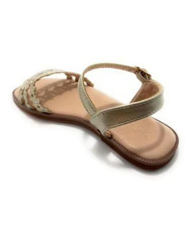 BUBBLE BOBBLE MÄDCHEN-SANDALEN MIT HERZ-DETAILS UND SCHNALLENVERSCHLUSS AMARILLO