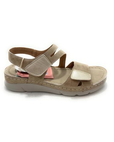 MYSOFT SANDALIAS CUNA ANATOMICAS PEGUE PLATEADO