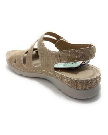 MYSOFT SANDALIAS CUNA ANATOMICAS PEGUE PLATEADO