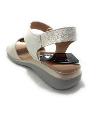 MYSOFT SANDALIAS CONFORTS PEGUE PICADAS AMARILLO