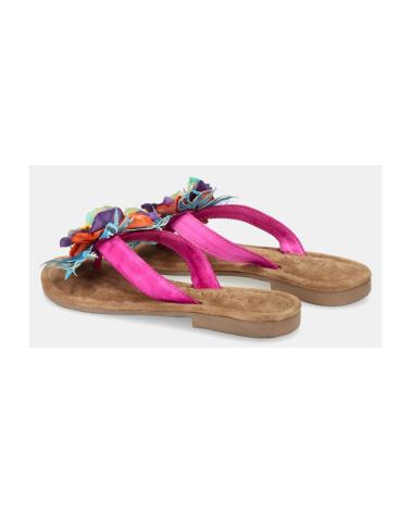 Elegante-sandalen-für-damen-LAZAMANI-SANDALIAS-ADORNO-FLOR-FUXIA