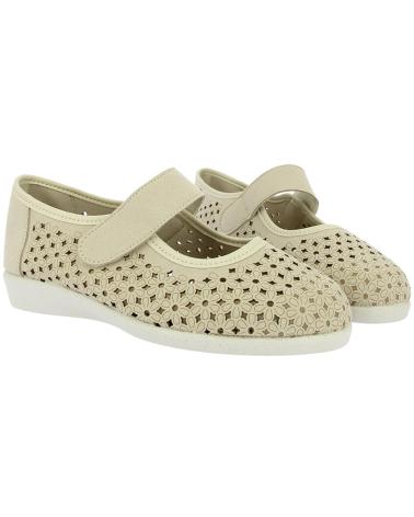 D`CUTILLAS BAILARINAS PARA MUJER DOCTOR CUTILLAS 10002 PICADO FLORAL PLATINO