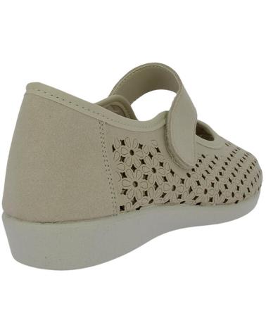 D`CUTILLAS BAILARINAS PARA MUJER DOCTOR CUTILLAS 10002 PICADO FLORAL PLATINO