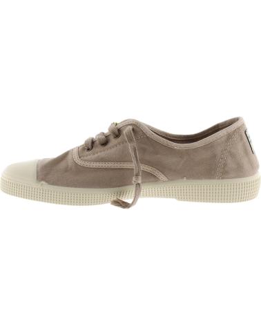 VICTORIA DEPORTIVA PARA MUJER 1661102 INGLESA LONA ENVEJECIDA TAUPE