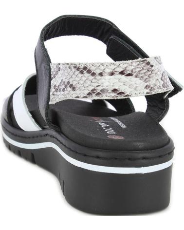 D`CUTILLAS SANDALIAS DE MUJER DOCTOR CUTILLAS 36133 CRUZADAS NEGROBLANCO