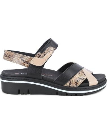 D`CUTILLAS SANDALIAS DE MUJER DOCTOR CUTILLAS 36133 CRUZADAS NEGRONUDE