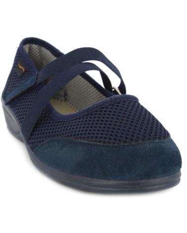 Ballerina-shoes-for-women-D`CUTILLAS-BAILARINA-PARA-MUJER-DOCTOR-CUTILLAS-712-AUTOADHERENTE-MARINO
