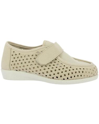D`CUTILLAS ZAPATOS CONFORT PARA MUJER DOCTOR CUTILLAS 10001 PICADO FLOR PLATINO