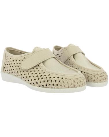 D`CUTILLAS ZAPATOS CONFORT PARA MUJER DOCTOR CUTILLAS 10001 PICADO FLOR PLATINO