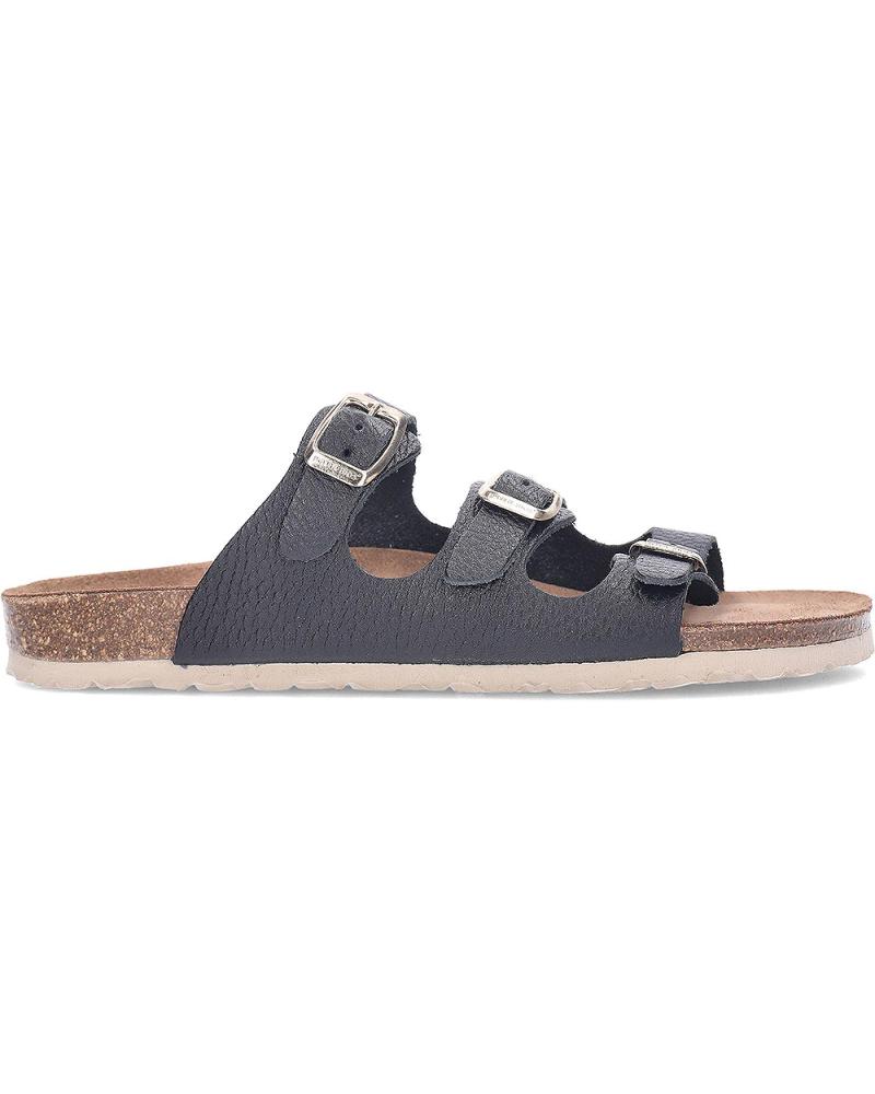 INTERBIOS SANDALIAS DE PIEL 7231 NEGRO