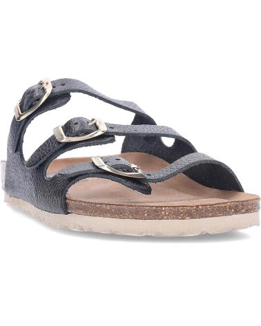 INTERBIOS SANDALIAS DE PIEL 7231 NEGRO